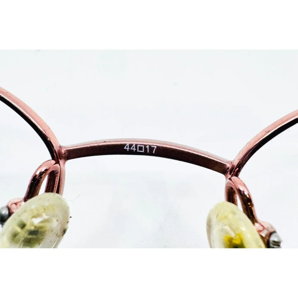 Candie's Eyeglass Frames Girls Rose Gold Oval Metal C TAYLOR RO 44-17-125